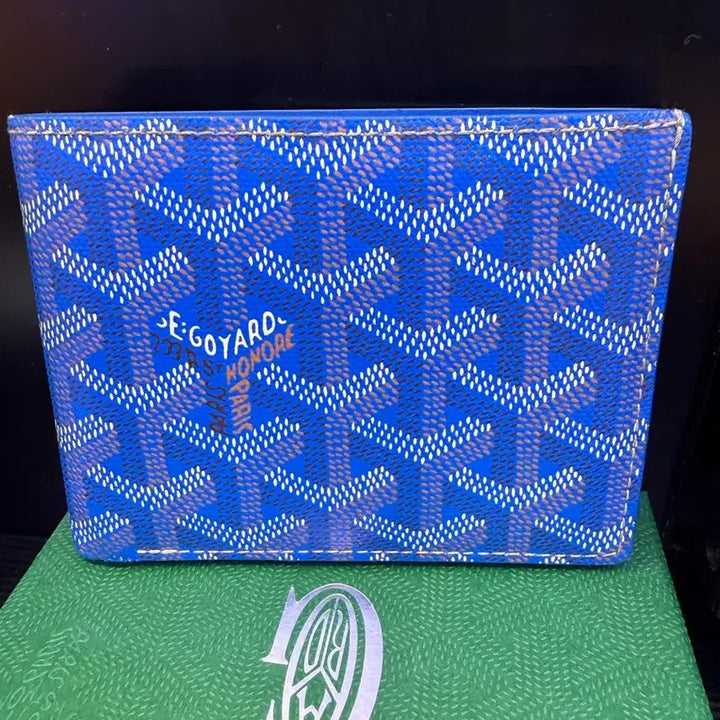 [BUNJANG] Goyard Victorie Blue Wallet / 고야드 빅투와르 블루