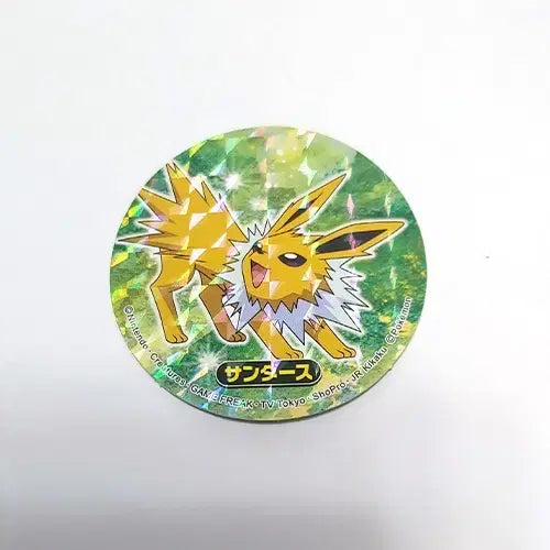 [BUNJANG] Pokemon Ramen Hologram Prism Sticker Jolteon / 포켓몬라멘 포켓몬 홀로그램 프리즘스티커 쥬피썬더