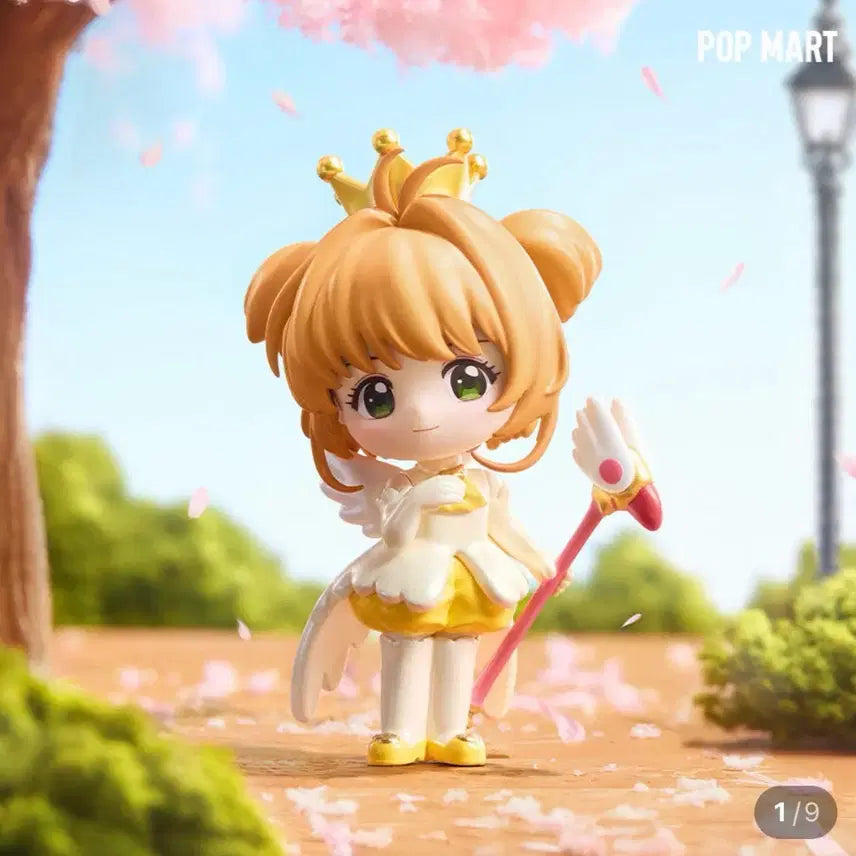 [BUNJANG] Cardcaptor Sakura Pop Mart Figure Clear Card Crown Cherry / 카드캡터 체리 클리어카드 팝마트 피규어