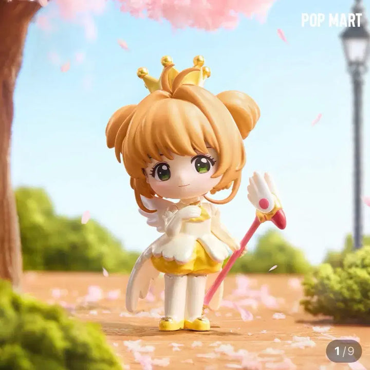 [BUNJANG] Cardcaptor Sakura Pop Mart Figure Clear Card Crown Cherry / 카드캡터 체리 클리어카드 팝마트 피규어