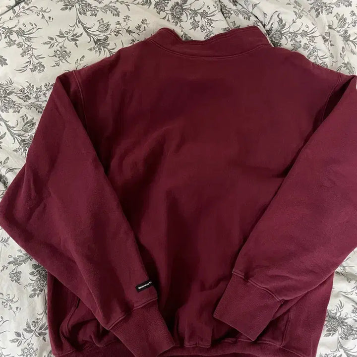 [BUNJANG] thisisneverthat Burgundy Sweatshirt / 디스이즈네버댓 버건디 맨투맨
