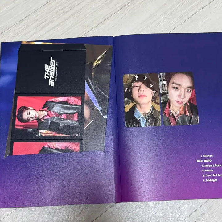 [BUNJANG] Park Ji Hoon Night Album Photocard / 박지훈 나이트로 night 앨범 +포카