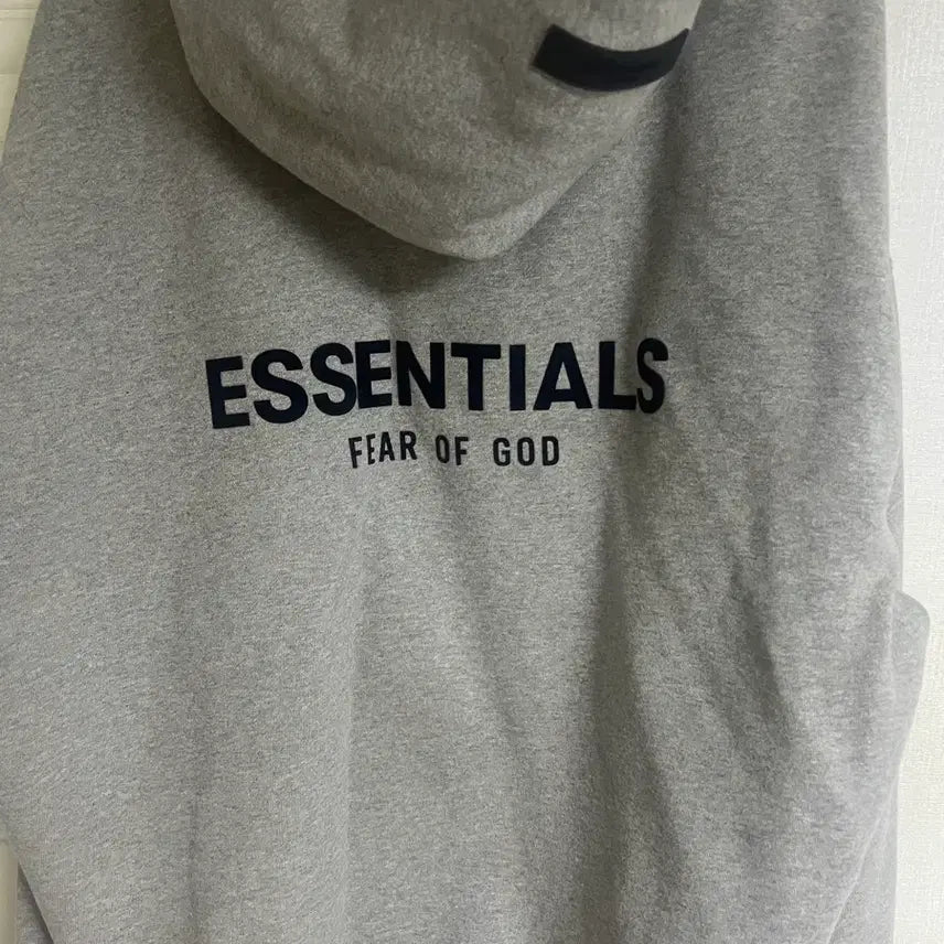 [BUNJANG] Fear of God Essentials Grey Hoodie XL / 에센셜 Fear of God 회색 후드티 XL