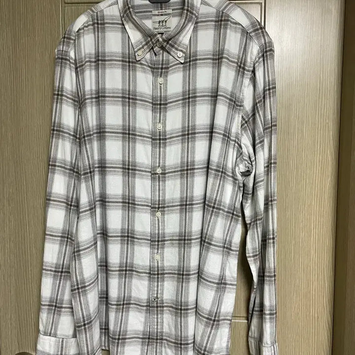 [SOLD OUT] 헨리코튼 옴브레 체크 셔츠