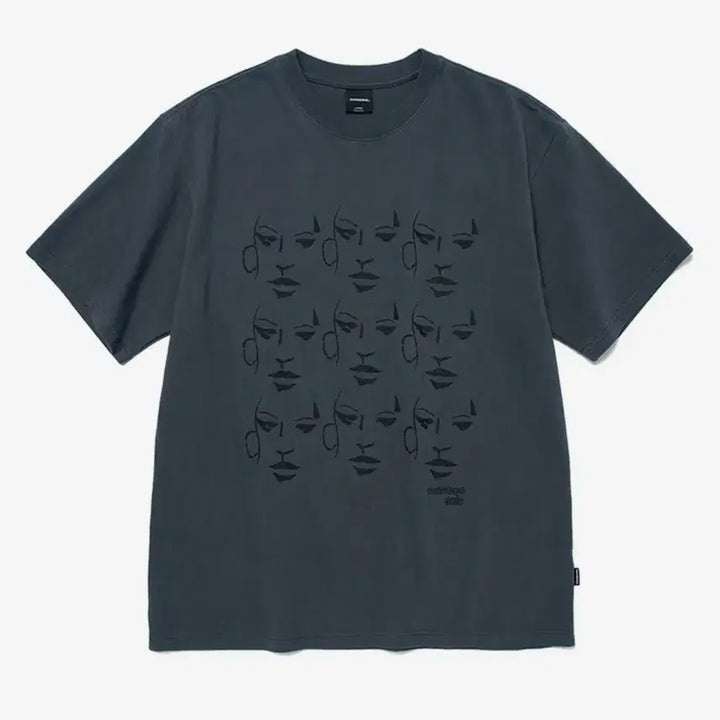 [BUNJANG] WEcandoo FACE T-SHIRT Short Sleeve L / 위캔더스 FACE T-SHIRT 반팔티 L