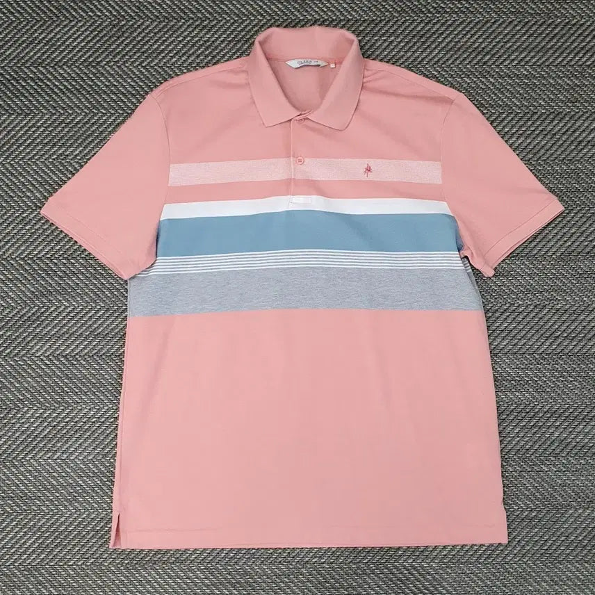 [BUNJANG] Ollez Pink Short-Sleeve Polo Shirt Men&