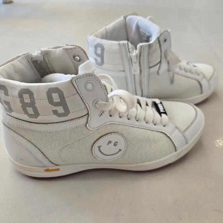 [BUNJANG] Parigates High-Top Spikeless Golf Shoes 245 / (245)파리게이츠  하이탑 스파이크리스 골프화