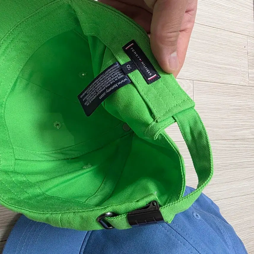 [BUNJANG] Tommy Hilfiger Cotton Twill Cap Set (Green, Blue, Burgundy) / (새상품)타미힐피거 모자 그린/블루/버건디 3개