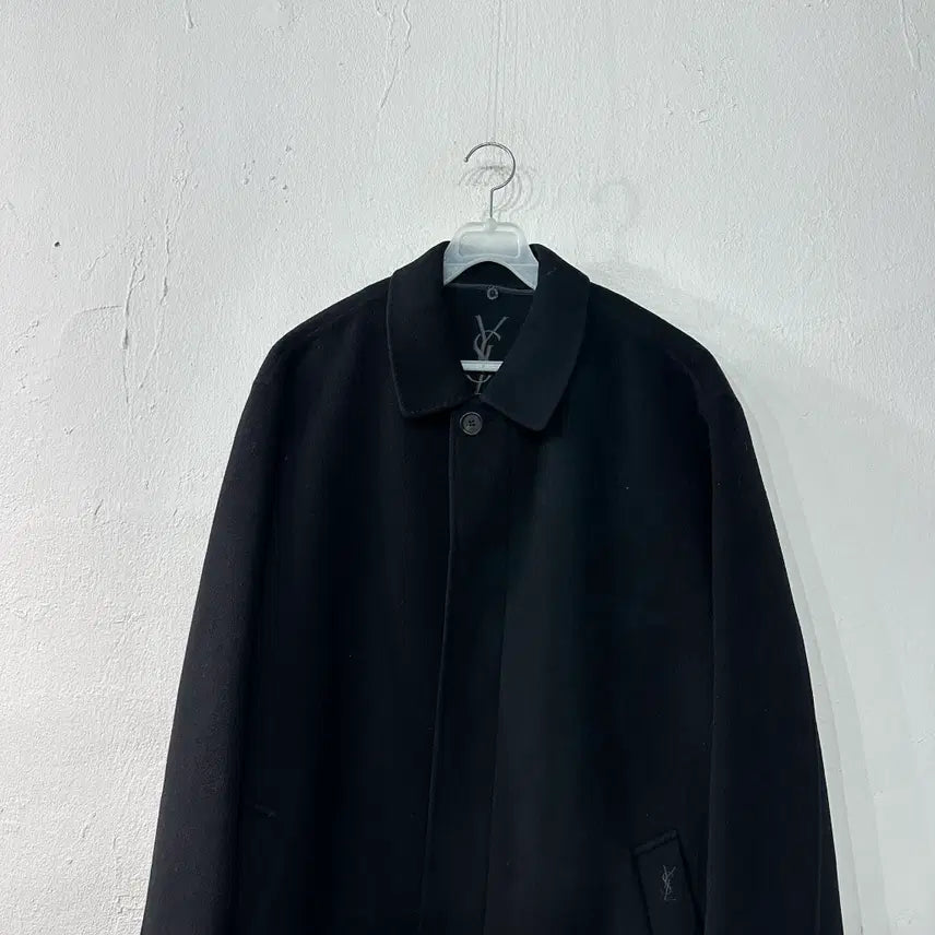 [BUNJANG] YSL Yves Saint Laurent Cashmere Blend Coat L / YSL 입생로랑 캐시미어혼방 코트 L