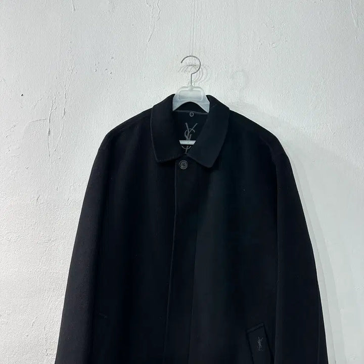 [BUNJANG] YSL Yves Saint Laurent Cashmere Blend Coat L / YSL 입생로랑 캐시미어혼방 코트 L