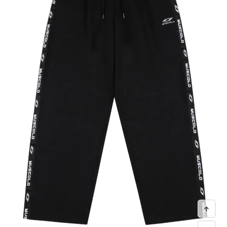 [BUNJANG] MUSCOLO Symbol Sideline Setup Black Tracksuit Set / MUSCOLO 심볼 사이드라인 셋업 블랙