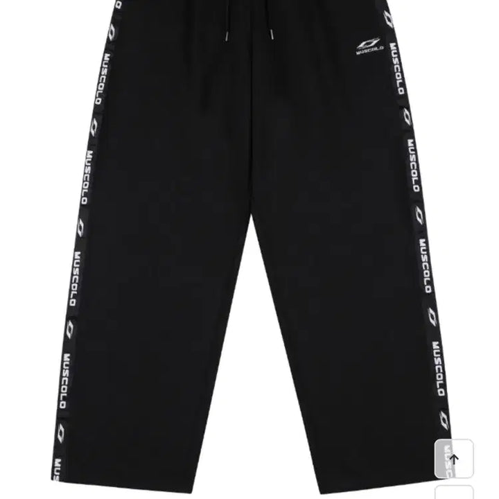 [BUNJANG] MUSCOLO Symbol Sideline Setup Black Tracksuit Set / MUSCOLO 심볼 사이드라인 셋업 블랙