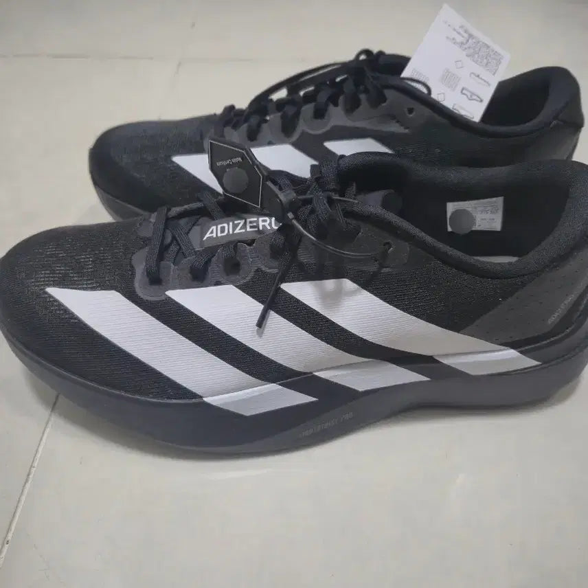 [BUNJANG] Adidas Adizero EVO SL Black 275 / 아디다스 아디제로 EVO SL 블랙 275