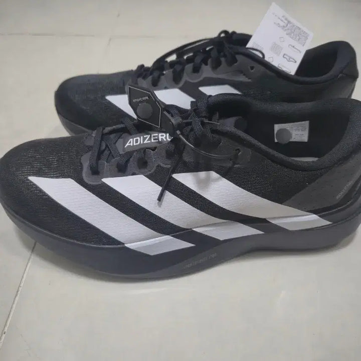 [BUNJANG] Adidas Adizero EVO SL Black 275 / 아디다스 아디제로 EVO SL 블랙 275