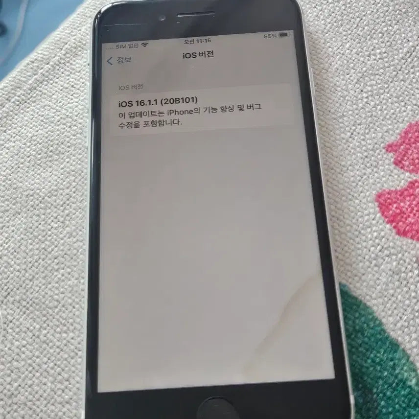 [BUNJANG] iPhone SE 2nd Gen 64GB / 아이폰 SE2 64G ios 16.1.1