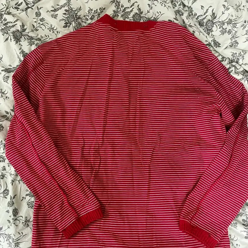 [BUNJANG] Andersson Bell Patch Washed Long Sleeve / 앤더슨벨 패치 워싱 롱슬리브