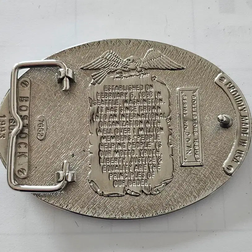[BUNJANG] F.O.E. Eagles Belt Buckle / F.O.E. Eagles 벨트 버클, Made in U.S.A