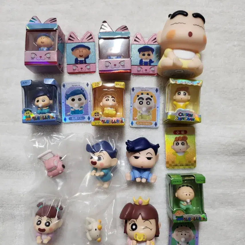 [BUNJANG] Crayon Shin-chan Baby Figure Set (11 Types) / 짱구는 못말려 아기 피규어11종