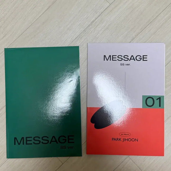 [BUNJANG] Park Jihoon 1st Album Message Photocard CD / 박지훈 1집 메세지 앨범 포카 CD포함 양도