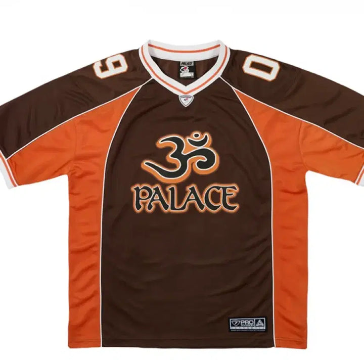 [BUNJANG] Palace Jersey Short Sleeve Brown / 팔라스 저지 반팔 브라운