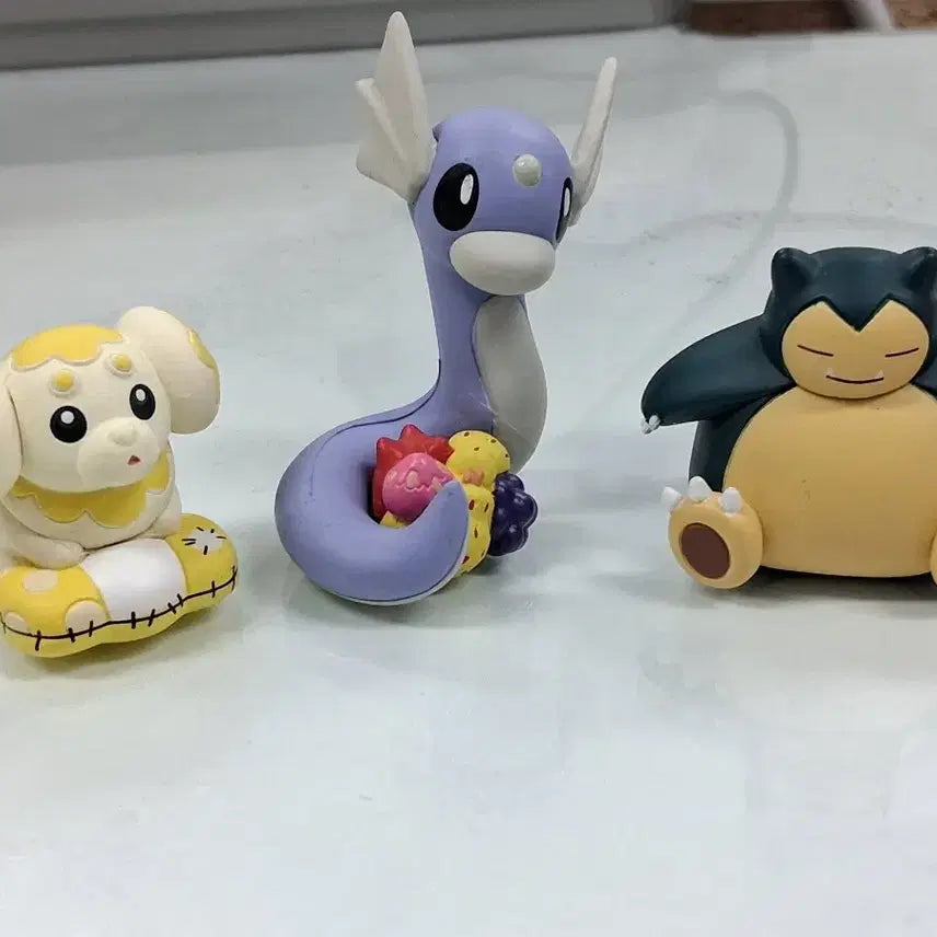 [BUNJANG] Pokemon Gacha Figures Set (Vazchel, Dratini, Snorlax, Rotom, Slowbro) / 포켓몬스터 가챠 바우첼,미뇽,잠만보,로토무,야도란 셋트