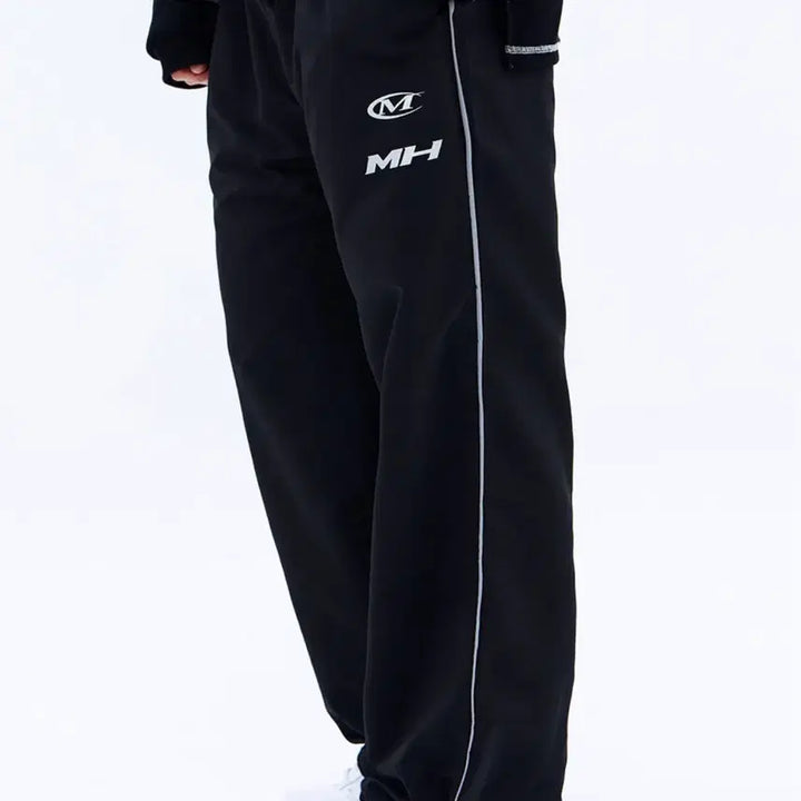 [BUNJANG] MH Reflective Racing Warm-up Set / MH 블랙 트레이닝 셋업
