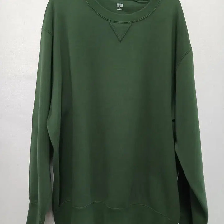 [BUNJANG] Uniqlo Vintage Green Sweatshirt XL / 유니클로 그린 맨투맨