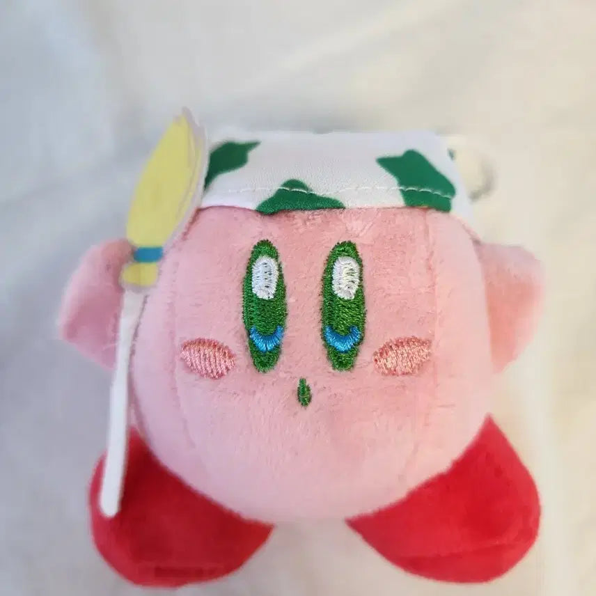[BUNJANG] Kirby Chef Kirby Plush Keychain / 별의 커비 요리사 인형 키링