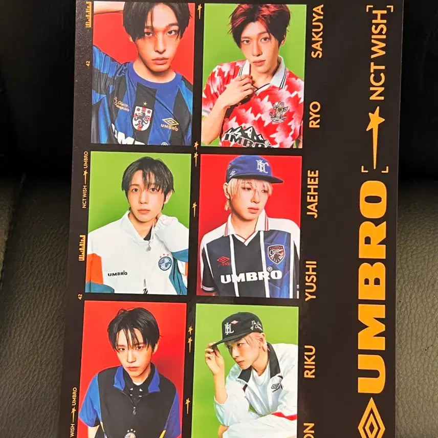 [BUNJANG] NCT WISH Umbro Photocard / 엔시티 위시 엄브로 포카