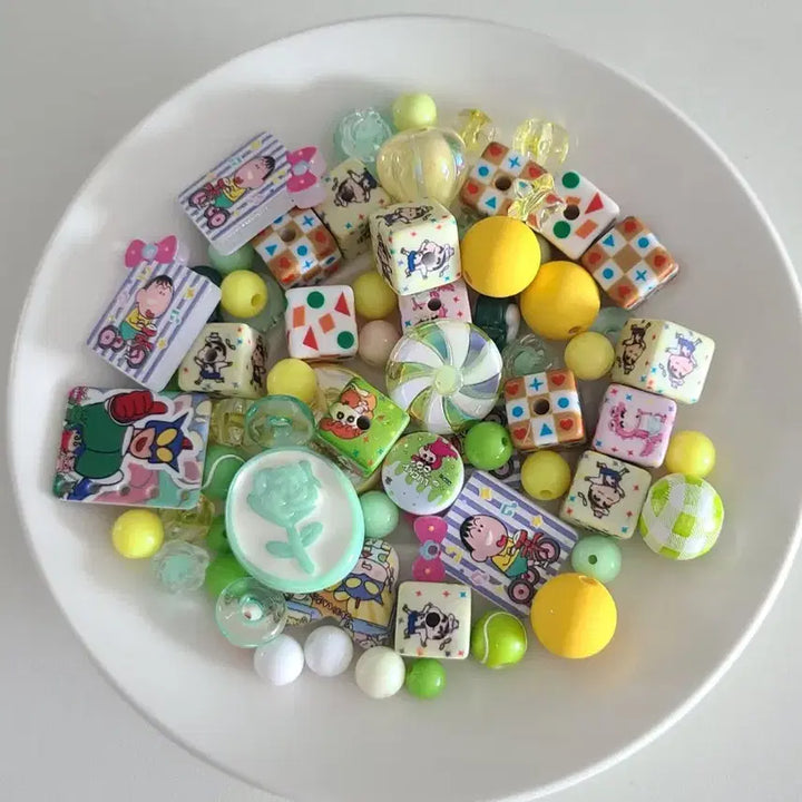 [BUNJANG] Crayon Shin-chan Beads (Ball Decor Beads) Bundle Set / 짱구비즈(볼꾸비즈)