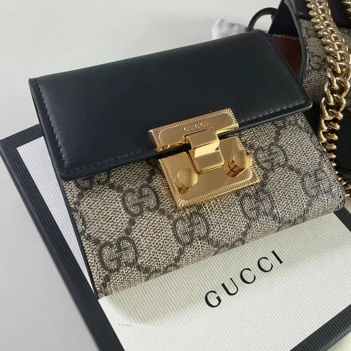 [BUNJANG] Gucci Padlock Wallet / 구찌 패드락 반지갑 새제품 판매