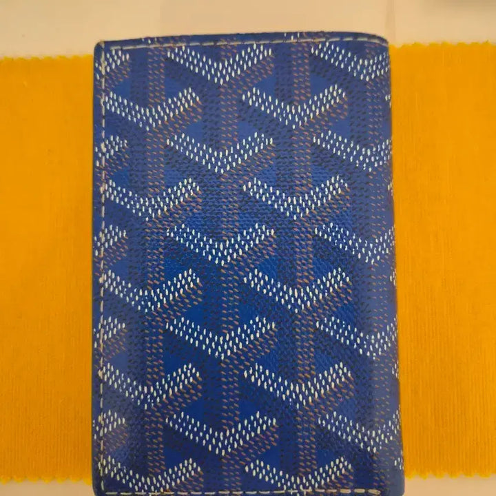 [BUNJANG] Goyard Saint Pierre Card Holder Blue / 고야드 카드지갑 블루