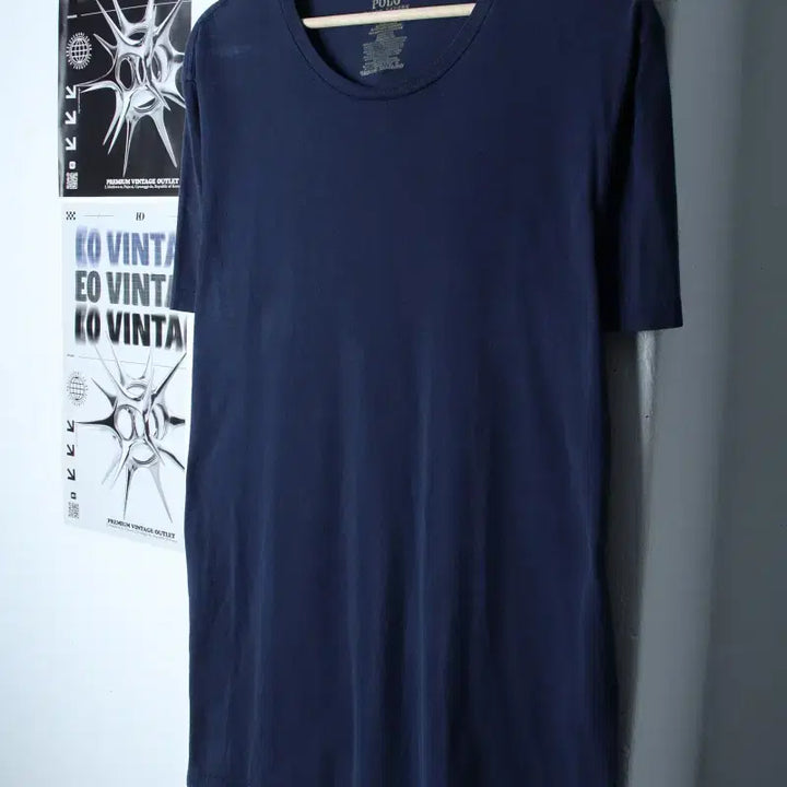 [BUNJANG] Polo Ralph Lauren Half Sleeve T-Shirt Navy (L-XL) / (L-XL) 폴로 랄프로렌 반팔 티셔츠 작은사용감 네이비-7595
