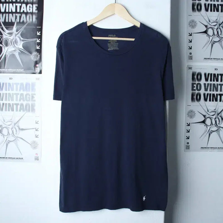 [BUNJANG] Polo Ralph Lauren Half Sleeve T-Shirt Navy (L-XL) / (L-XL) 폴로 랄프로렌 반팔 티셔츠 작은사용감 네이비-7595