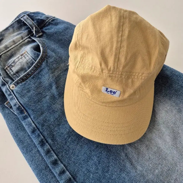 [BUNJANG] Lee Cotton Cap Hat Beige / Lee 면캡모자