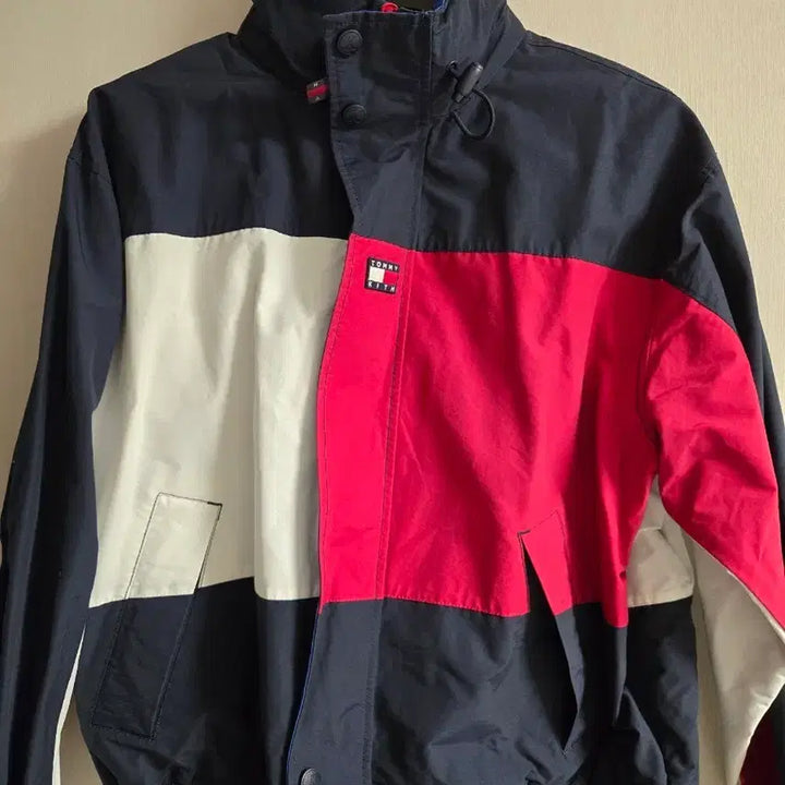 [BUNJANG] Tommy Hilfiger x Kith Colorblock Windbreaker Jacket / 타미힐피거 키스 컬러블록 바람막이 자켓