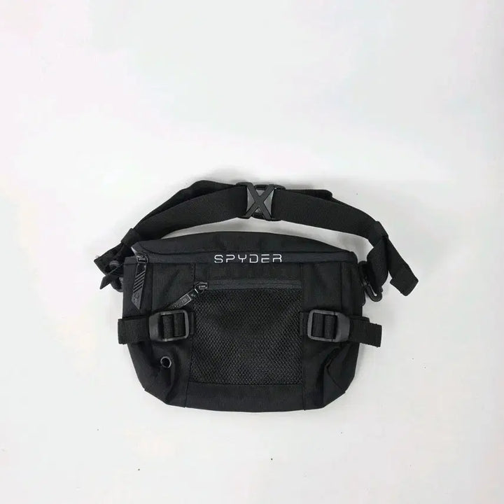 [BUNJANG] SPYDER Black Mini Crossbody Bag Hip Sack / SPYDER 스파이더 블랙 미니 크로스백 힙색
