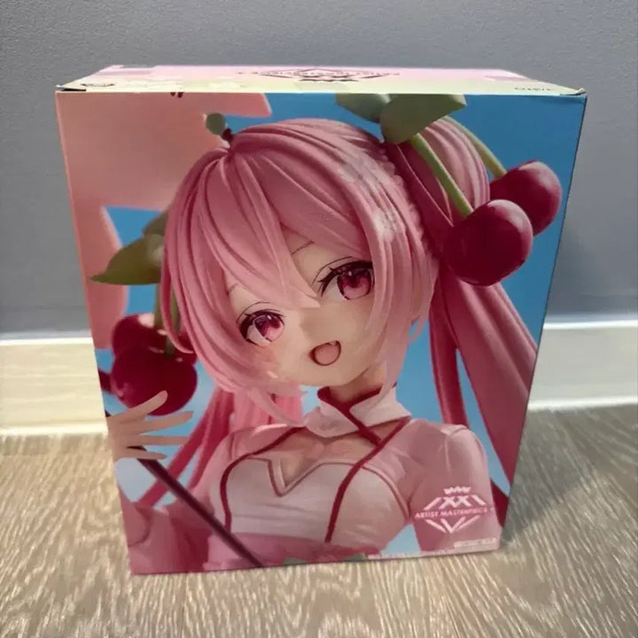 [BUNJANG] TAITO Sakura Miku Cherry Blossom Dress Ver. Figure / TAITO 사쿠라 미쿠 벚꽃 드레스 피규어 amp