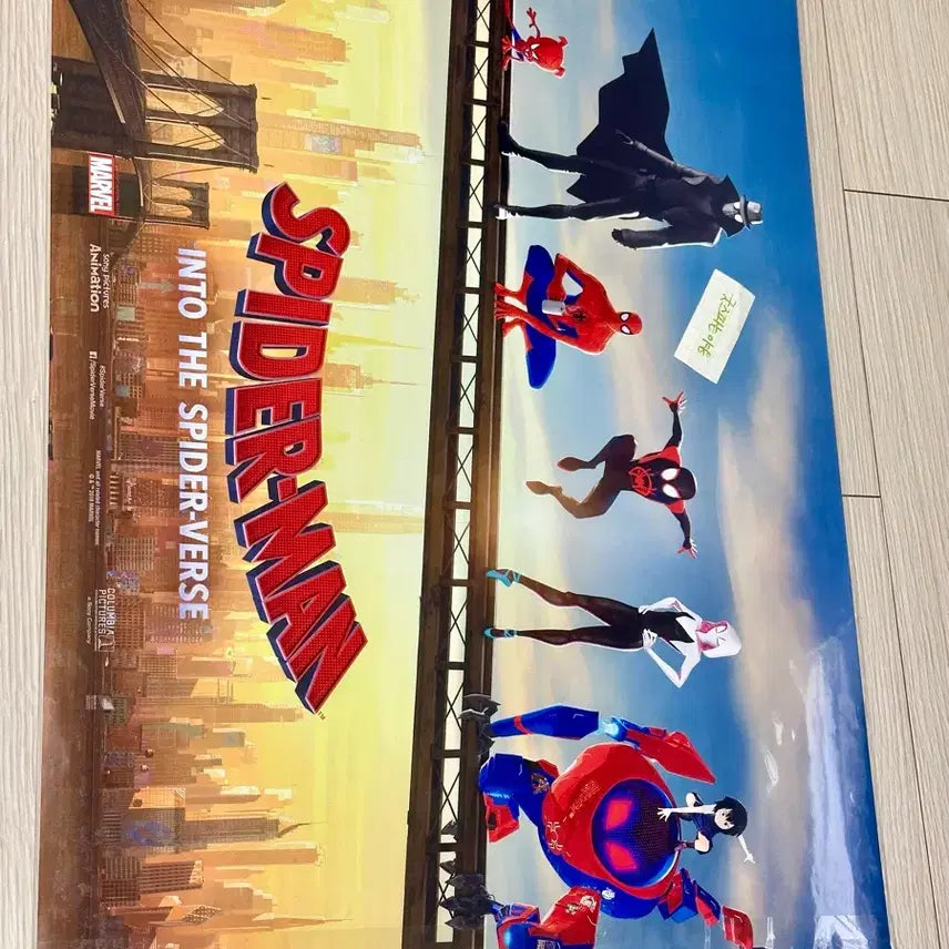 [BUNJANG] Spider-Man: Into the Spider-Verse A3 Movie Poster / [희귀포스터]영화 스파이더맨 뉴 유니버스 포스터(A3) 뉴스파 어스파