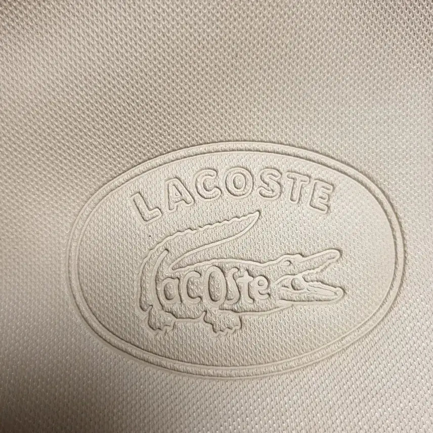 [BUNJANG] Lacoste Embossed Croc Logo Shoulder Bag Beige / (빈티지) 라코스테 음각 크록로고 숄더백 베이지