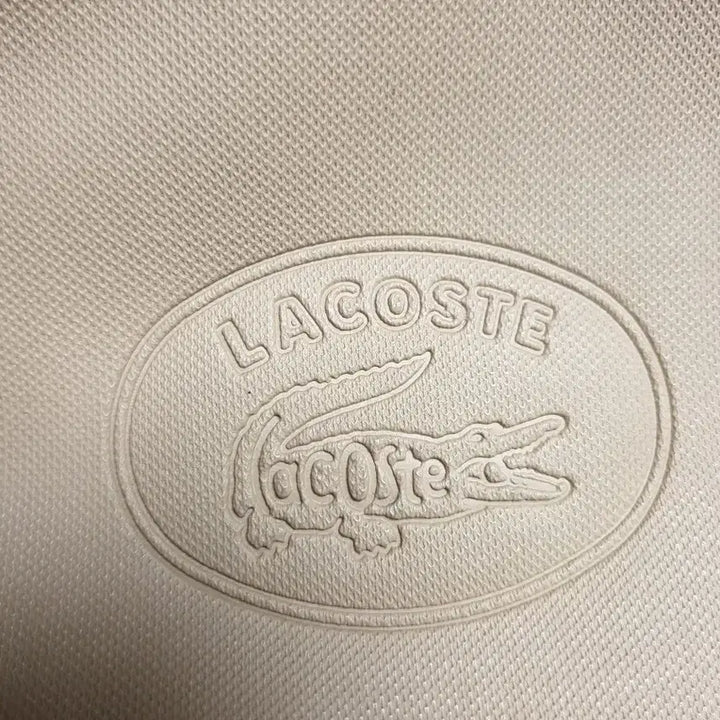 [BUNJANG] Lacoste Embossed Croc Logo Shoulder Bag Beige / (빈티지) 라코스테 음각 크록로고 숄더백 베이지