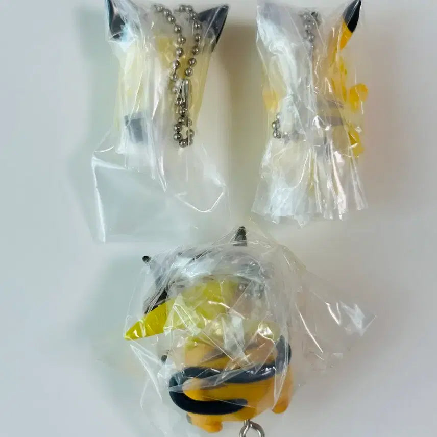 [BUNJANG] Pokemon Pichu Pikachu Raichu Ball Chain Gacha Set / 포켓몬스터 포켓몬 피츄 피카츄 라이츄 대롱 가챠 14탄 볼체인