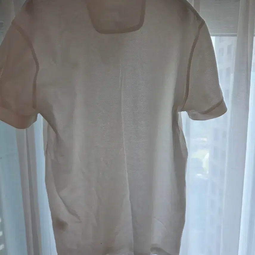 [BUNJANG] Hugo Boss White Short Sleeve Polo T-Shirt L / 휴고 BOSS 보스 화이트 반팔 카라 티셔츠 카라티 L 팝니다