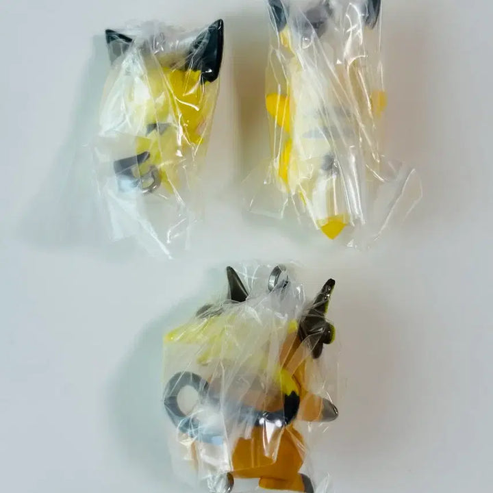 [BUNJANG] Pokemon Pichu, Pikachu, Raichu Gacha Strap Set / 포켓몬스터 포켓몬 피츄 피카츄 라이츄 대롱 가챠 14탄 고리