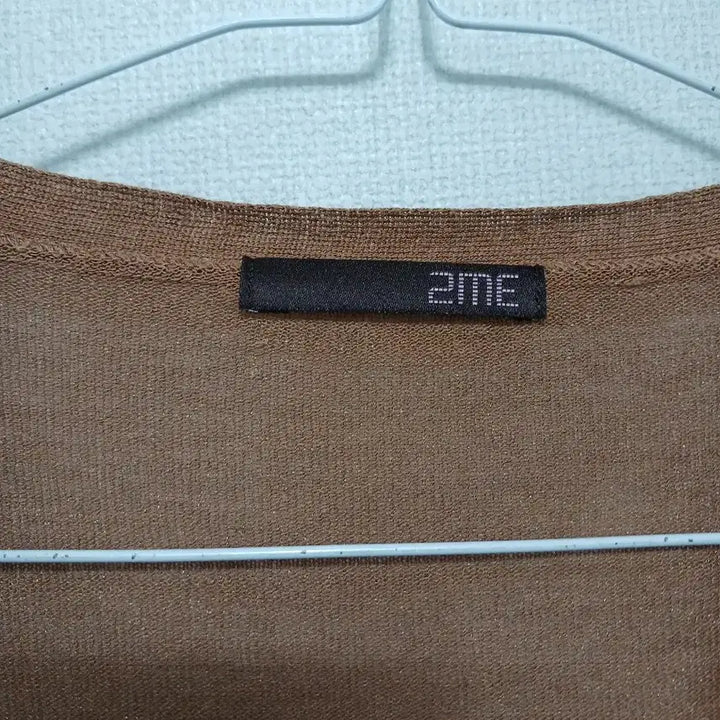 [BUNJANG] 2ME V-Neck Cardigan Brown / 2ME 브이넥 가디건 브라운