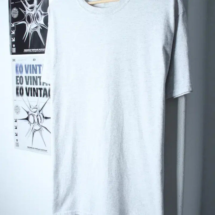 [BUNJANG] Champion Melange Plain T-Shirt (L-XL) / (L-XL) 챔피온 반팔 티셔츠 멜란지 무지 올드스쿨-75A1