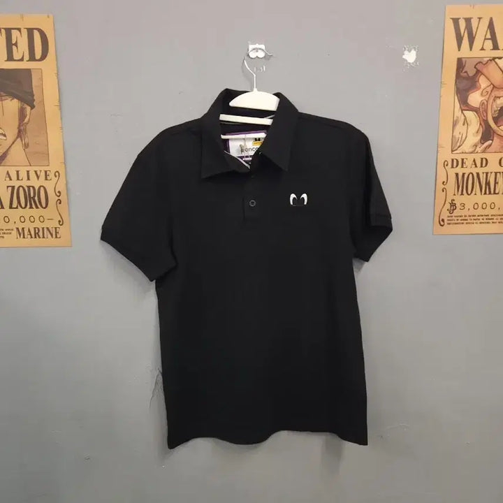 [BUNJANG] Pancoat Black Short Sleeve Polo Shirt (Size M) / (M)펜콕 bencong 검정색 반팔 카라티