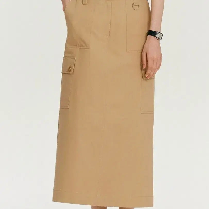 [BUNJANG] BEMUSE MANSION Slit Hem Skirt / BEMUSE MANSION 비뮤즈맨션 스커트