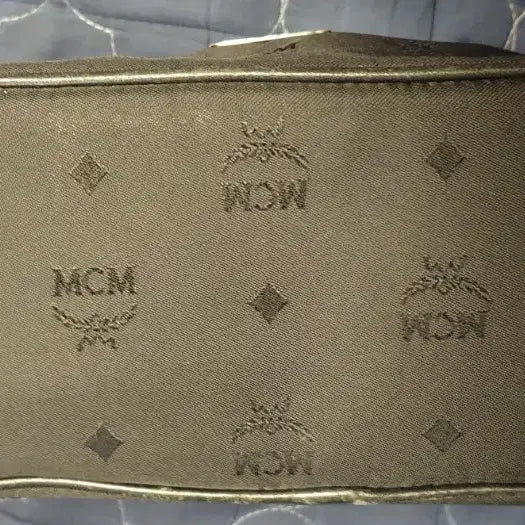 [BUNJANG] MCM Munich Monogram Logo Nylon Shoulder Bag Black / (빈티지) MCM 뮌헨 모노그램 로고 나일론 숄더백 블랙