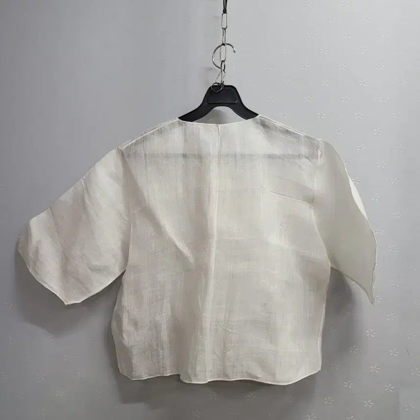 [BUNJANG] Embroidered Ramie Hanbok Jacket / 66)자수 모시저고리